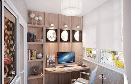 Cabinetul într-un apartament este o soluție convenabilă pentru o persoană modernă