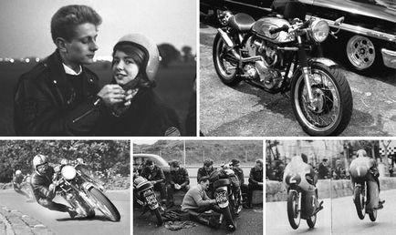 Cafe versenyzők - történet stílus - a motorkerékpár