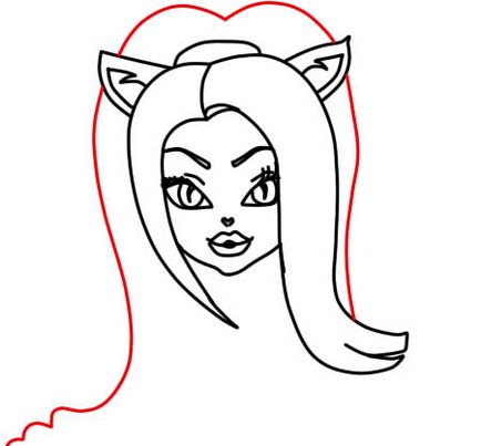 Как да се направи Kitty Noir етапи молив, ❤lessdraw❤