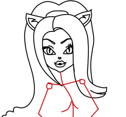 Как да се направи Kitty Noir етапи молив, ❤lessdraw❤