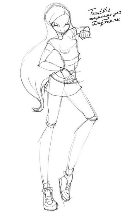Cum de a desena pixeli de la Winx (whitewix pentru a desena Winx Stella) Cum de a desena pixics de la Winx