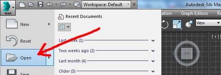 Cum se deschide fișierul max în 3d max, dacă nu se deschide