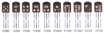 Як відрізнити КТ315 від КТ361 і інші