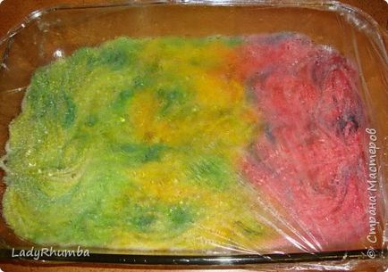 Cum de a colora fire de lână într-un cuptor cu microunde cu coloranți alimentari, țara de masterat