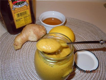 Cum să pregătiți ghimbirul cu miere și lămâie