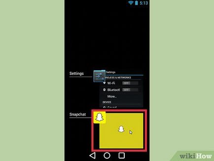 Cum se face o captură de ecran în snapchat