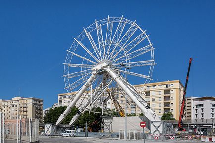 Cum de a colecta o roată de ferris de 70 de metri, mai proaspătă - cea mai bună din Runet pentru o zi!