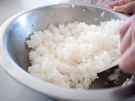 Főzni rizs sushi, vagy a sarokköve