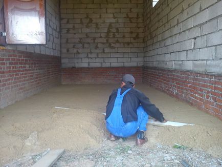 Cum să umpleți podeaua în garaj și să produceți beton, acoperiți-vă