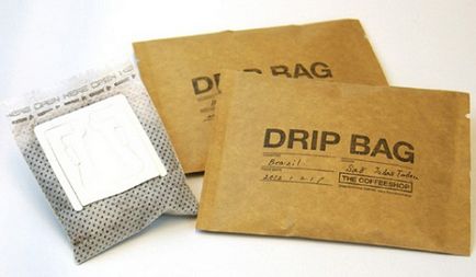 Кава в Дріп-пакетах (drip bag coffee) - навіщо він потрібен в чайному магазині