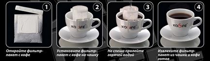 Drip sac de cafea - de ce aveți nevoie de ea într-un magazin de ceai