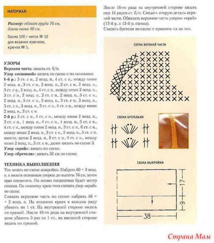 Кофтинки, топи - в'язання - країна мам