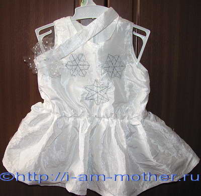 Snowflake costum, mamă