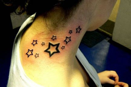 Красиві татуювання на шию для дівчат (фото)