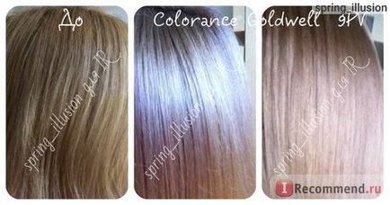 Фарба для волосся без аміаку goldwell тонування - colorance - «goldwell colorance як забарвити