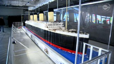 Cea mai mare reconstrucție din lume - Titanic - de la Lego