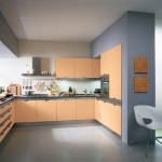 Кухня персикового кольору як не помилитися з колірними поєднаннями