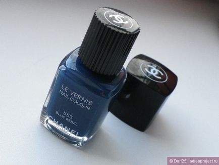 Лак для нігтів le vernis nail colour (відтінок № 553 blue rebel) від chanel - відгуки, фото і ціна