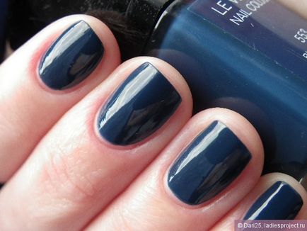 Lac de unghii le vernis nail color (nuanta № 553 blue rebel) de chanel - opinii, poze si pret