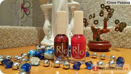 Лак для нігтів rio nail enamel - «стійкий, насичений лак rio! Відтінки 14, 83, 30