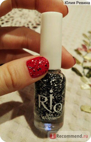 Лак для нігтів rio nail enamel - «стійкий, насичений лак rio! Відтінки 14, 83, 30