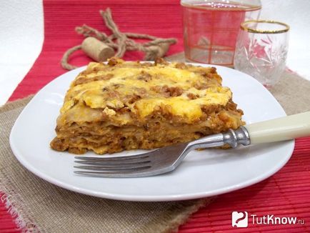 Főzni lasagna