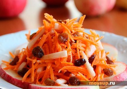 Cele mai bune retete pentru salate de morcovi - compoziție, gătit pas cu pas