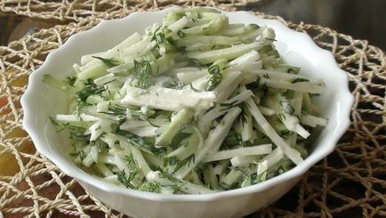 Top saláták, hogy megtisztítsák és a fogyás