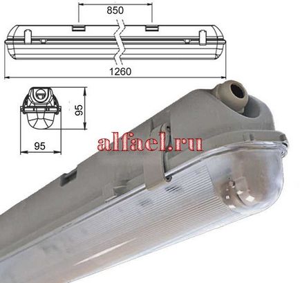 Lampă fluorescentă lsp 15-2h40-204 necompensată (ip54) empt