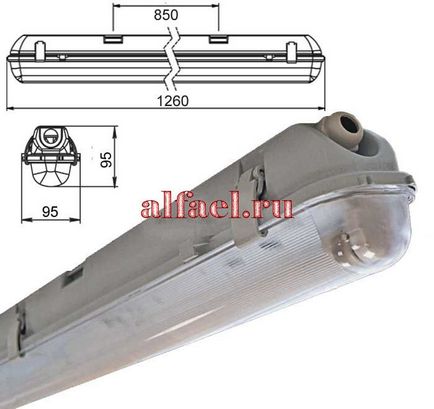 Lampă fluorescentă lsp 15-2h40-204 necompensată (ip54) empt