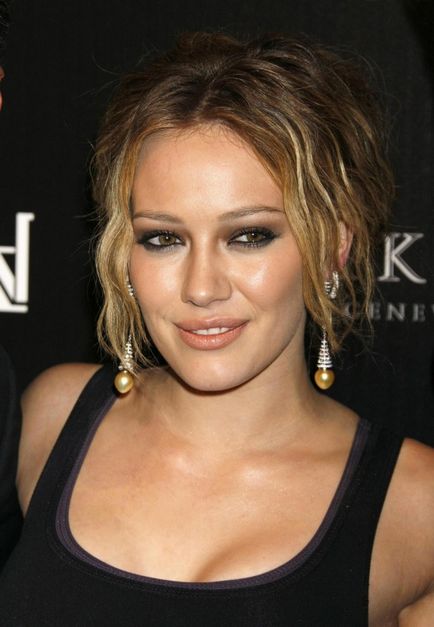 Smink csillagok Hilary Duff (Duff) Csillagok Smink Hilary Duff