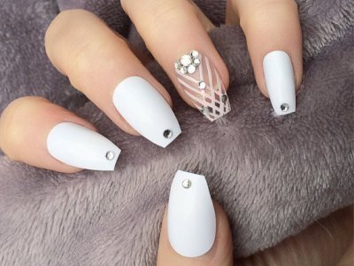 Manikűr köröm képez balerina fotó stílusos design (forma) Manikűr köröm képez balerina fotó stílusos design