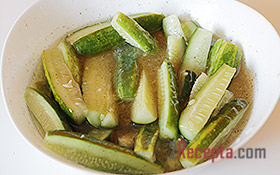 Мариновані огірки з гірчицею - покроковий рецепт з фото