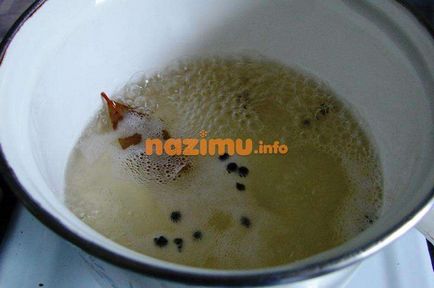 Маринована цибуля з часником - фото рецепт приготування на зиму