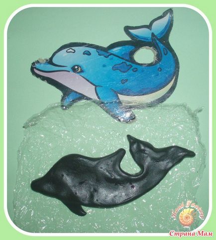 Master class - delfin - minuni ale polimerului (plastic)! Mamele țării