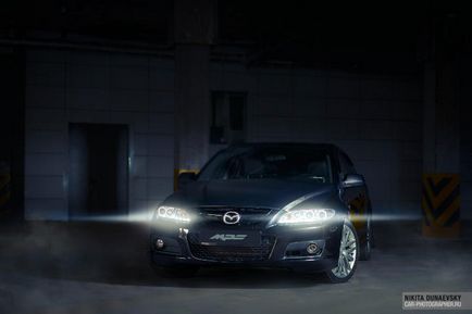 Mazda 6 mps, фотограф для машини