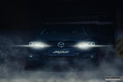 Mazda 6 mps, фотограф для машини