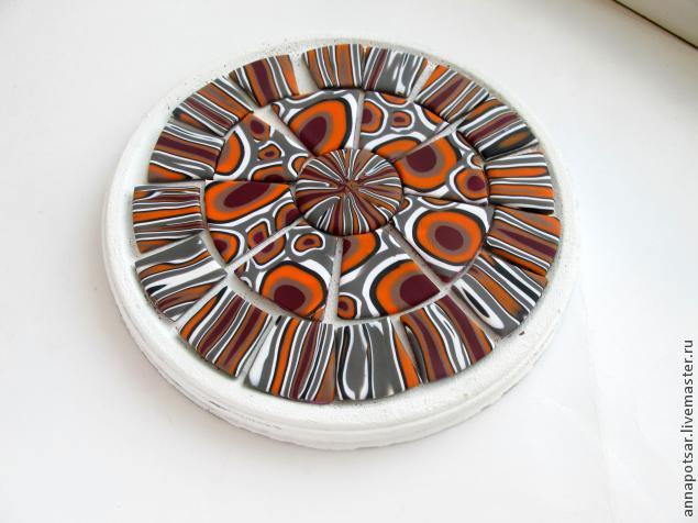 Mozaic de argilă polimerică - târg de maeștri - manual, manual