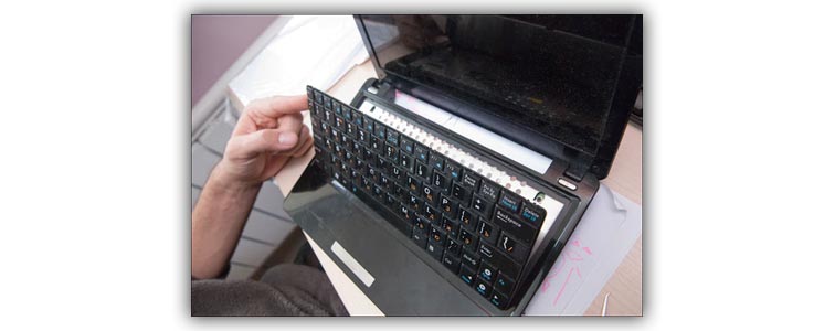 На ноут не працює клавіатура, чому не працює кілька клавіш на ноутбуці