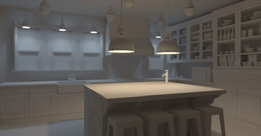 Éjszaka belső megjelenítését v-ray és maya, 3dpapa (render) Éjszaka belső megjelenítését v-ray és maya, 3dpapa