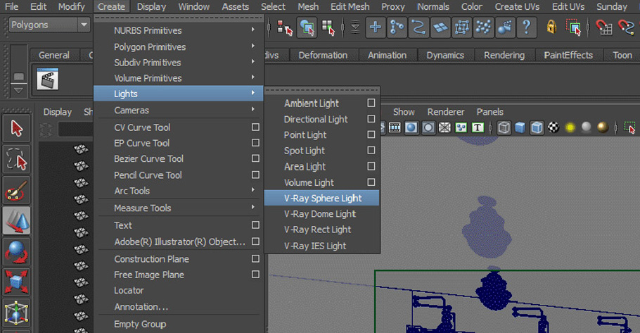 Noaptea face din interiorul în v-ray și maya, 3dpapa