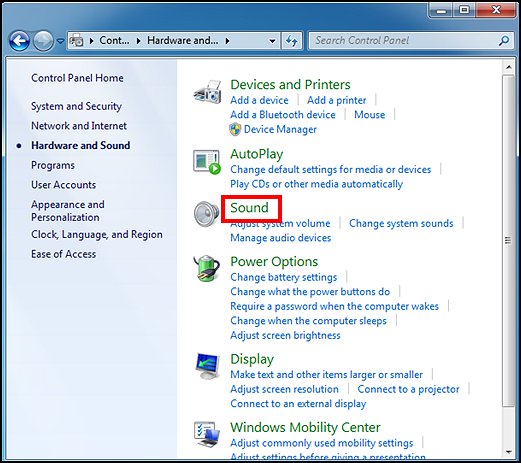 Notebook hp - számítógépen futó Windows 7 hang a hangszórókból nem hallatszik, helpdesk