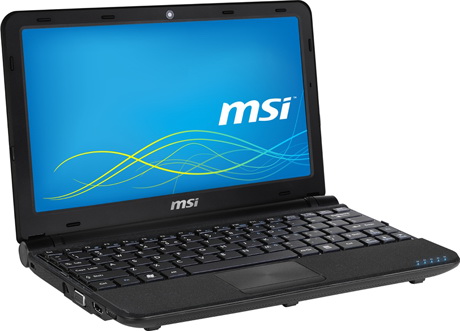 Privire de ansamblu a netbook usi msi v180 - noutăți ale lumii computerelor