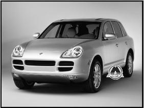 Controalele mașinii porsche cayenne, monolitul editurii