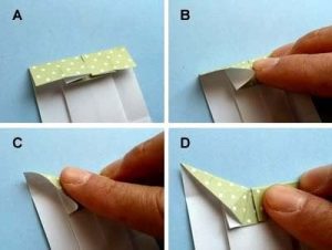 Origami rochie de hârtie în diagrame și lecții de asamblare foto-video