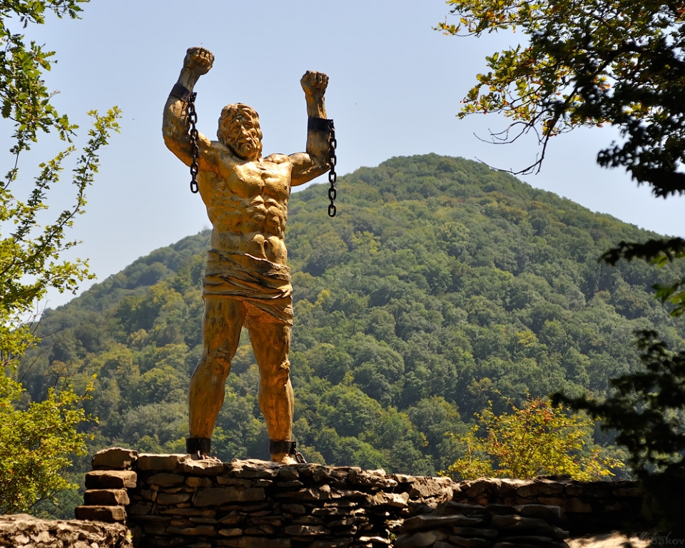 Eagle Rock в Сочи, наблюдение палуба