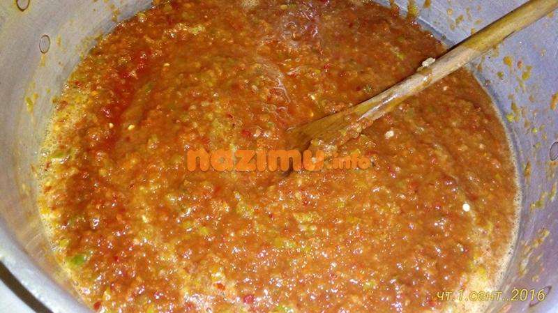 Гостра аджика з томатної пасти - рецепт з покроковими фото на зиму