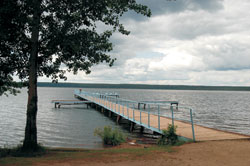 Lacul - Baltica - pisma superioară - regiunea Sverdlovsk - iazurile - obiectivele naturale