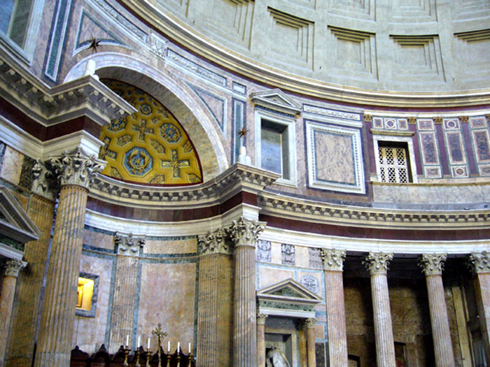 Panteonul din Roma, Italia fotografie, video, informații - hartă, adresa și site-ul templului