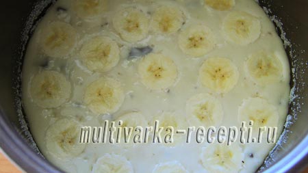 Torta banánt multivarka lépésről lépésre recept fotók